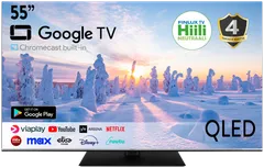 Finlux 55" 4K UHD QLED Google TV 55G10.2GCMB - 3