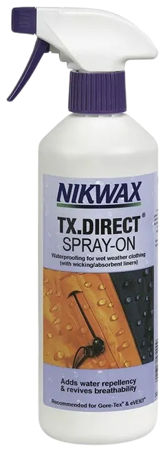 Nikwax kyllästysaine TX.Direct Spray-On 300 ml - 1