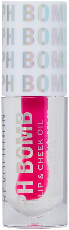 Makeup Revolution PH Bomb Lip & Cheek Oil Universal monikäyttö öljy4,6ml - 1