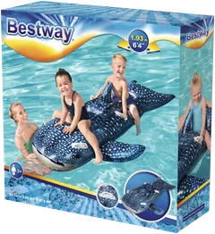 Bestway uimalelu Whaletastic Wonders Ride-On 193x122 cm - 1
