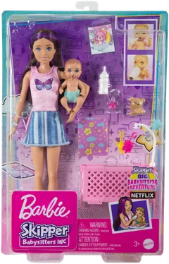 Barbie Skipper Sleepy Baby Playset Hjy33 - 4