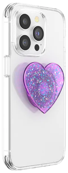 Popsockets puhelinpidike PopGrip Iridescent Confetti Dreamy Heart - 5