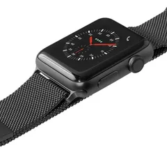 Laut Steel Loop vaihtoranneke Apple Watch 42mm musta - 2