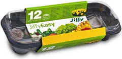 Pienoiskasvihuone+12 pellettiä jiffy - 1