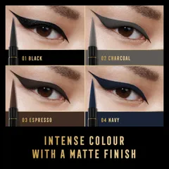 Max Factor Masterpiece Matte Liquid Eyeliner 1,7 ml Black, silmänrajaustussi - 7