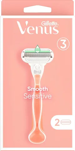 Gillette Venus Smooth Sensitive ihokarvanajohöylä+1 terä - 1