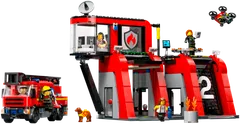 LEGO City Fire 60414 Paloasema ja paloauto - 4