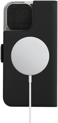 Wave MagSafe -yhteensopiva Book Case, Apple iPhone 15 Pro Max, Musta - 2