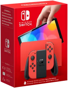 Nintendo Switch OLED Model Mario Red Edition - 1