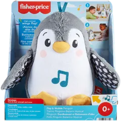 Fisher-Price Flap & Wobble Penguin -pehmolelu - 1