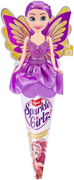 Sparkle Girlz nukke Fairy Princess Cone - 5