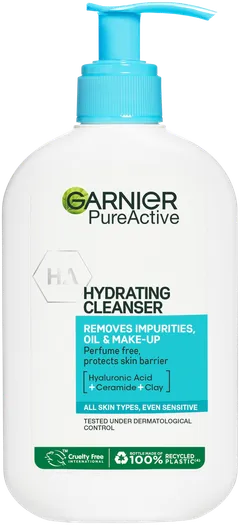 Garnier SkinActive PureActive Hydrating Cleanser kosteuttava puhditusgeeli epäpuhtaalle iholle 250ml - 1