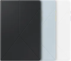 Samsung tab a9+ book cover valkoinen - 6