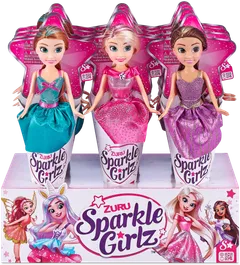 Sparkle Girlz 10.5" Princess Cone, erilaisia - 4