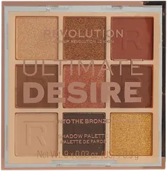 Makeup Revolution Ultimate Desire Palette Into The Bronze luomiväri 9 eri sävyä 8,1g - Bronze - 2