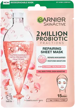 Garnier SkinActive 2 Million Probiotics Fractions Repairing kangasnaamio herkälle iholle 22g - 1