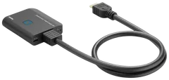 Hama HDMI™-jakaja, 1 in 2 out, 4K - 3