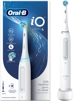 Oral-B iO 4 White -Sähköhammasharja Braun-tekniikalla - 2
