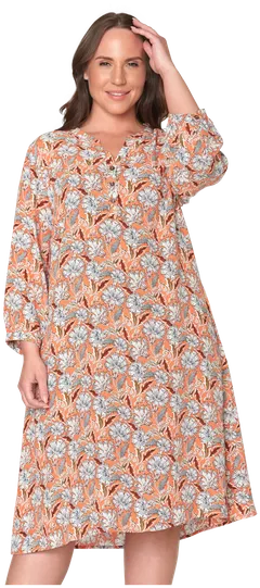 Ciso naisten mekko 217003-01, plus-mitoitus - Coral - 3