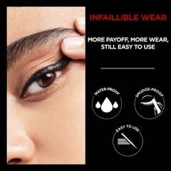 L'Oréal Paris Infaillible Grip 24H Precision Felt eyeliner 01 Black nestemäinen silmänrajausväri 1 kpl - 01 black - 5