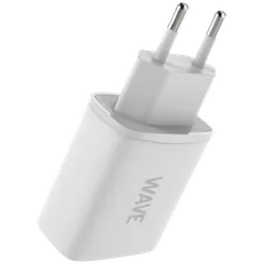 Wave Pikalataava verkkolaturi, 1 x USB Type-C (20W), Valkoinen - 3