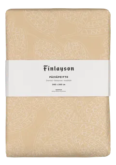 Finlayson päiväpeitto Hauras 260x260 cm beige - 2