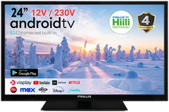 Finlux 24" HD Ready Android Smart LED TV 12V sekä 230V käyttöjännitteellä 24M7.2ACI-12 - 3