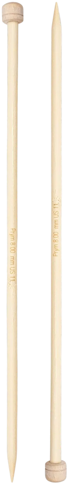 Prym neulepuikko 8,0 33cm bambu - 2