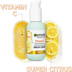 Garnier SkinActive Vitamin C 2in1 Brightening Serum Cream seerumivoide SK25 50 ml - 3