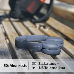 Sony Bluetooth sankakuulokkeet WH-CH520L sininen - 6