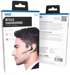 Wave BT235 Bluetooth handsfree, Musta - 5