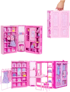 Barbie Fashion Fun unelmien vaatekaappi ja nukke - 3