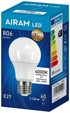 Airam LED 8,5W/840 E27 vakiolamppu 806lm - 2