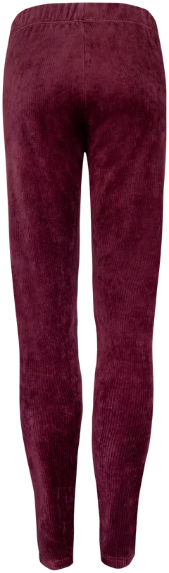 House naisten samettileggingsit - RED MAHOGANY - 3