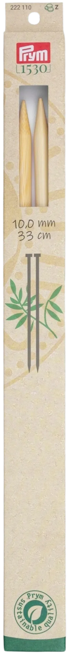 Prym neulepuikko 10,0 33cm bambua - 1