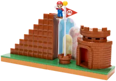 Nintendo leikkisetti Super Mario 2.5" Level End Playset - 7