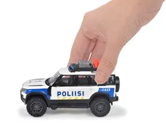 Majorette Grand Series Land Rover, suomalainen poliisiauto, valo- ja äänitoiminto, 12,5 cm - 6