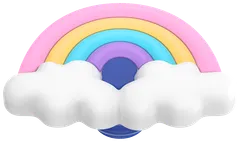 Popsockets puhelinpidike PopGrip Rainbow Fluff - 8