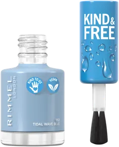 Rimmel Kind & Free Clean Nail Polish 8ml, 152 Tidal Wave Blue kynsilakka - 2
