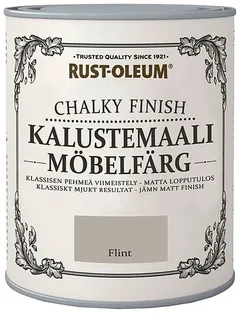 Rust-Oleum Chalky Finish Kalustemaali 750ml Flint - 1