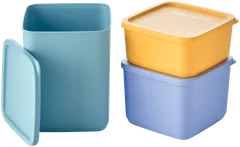 Tupperware rasiasetti Cubix 650 ml + 1 l + 1,8 l - 2