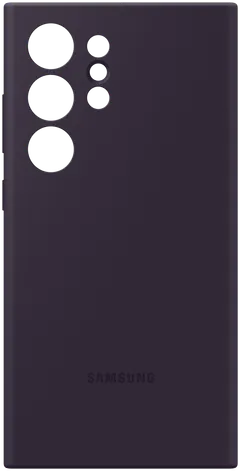 Samsung S24 ultra silikonisuoja tumma violetti - 4