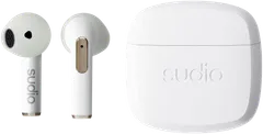 Sudio N2 Bluetooth nappikuulokkeet valkoinen - 2