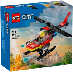 LEGO City Fire 60411 Palokunnan pelastushelikopteri - 2