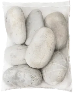 Kekkilä Iso koristekivi Valkoinen kvartsi 10 kg - 1