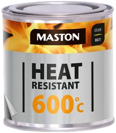 Maston Kuumakesto maali 600°C  250 ml hopea - 1