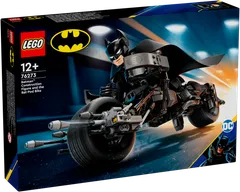 LEGO Marvel Super Heroes 76273 Rakennettava Batman™-hahmo ja Batpod-pyörä - 2