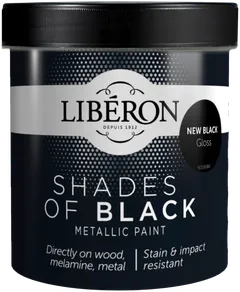 Liberon Kalustemaali 500ml New Black gloss - 1