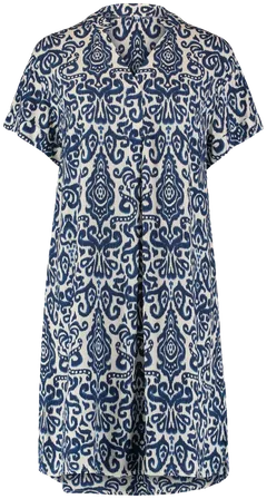 Zabaione naisten mekko Mary LT-PR151-0041 - D4404 santorini blue - 1