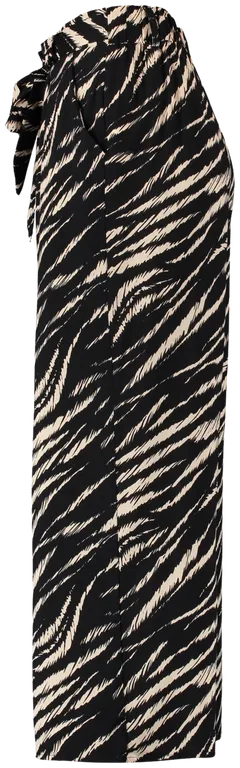 Hailys naisten housut Cira WOV-PR1908009 - 6831 black zebra - 2